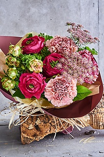 y̓z7.RoseCanation Bouquet M -Pink-