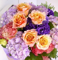 y؁zOrange~Purple@bouquet L쒷̂ԉut[Vbv AX^[vt[Mtg₨Ԃ̑zȂC[t[