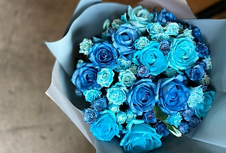 yvO\񏤕izBLUE ROSE BOUQUET@j