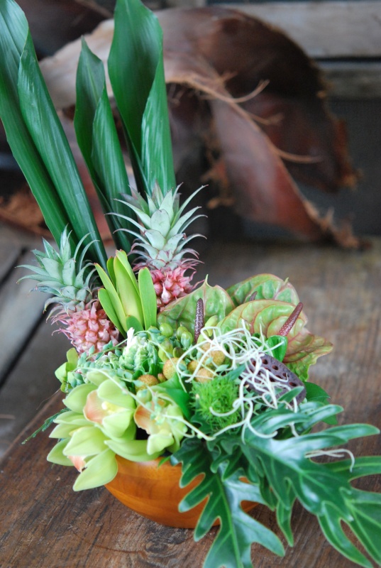 Flower Bowl "Kuuipo"Lbԉumo`v̂