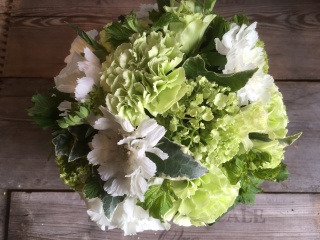 White&Green Arrangement