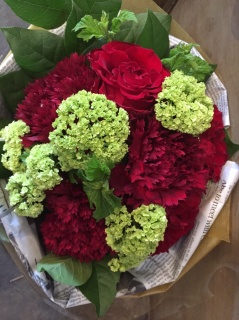 Red&Green bouquet