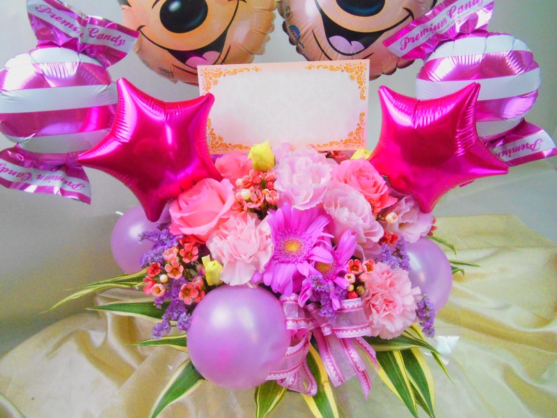 ☆★ マーブルピンクキャンディミッキー ★☆｜お花屋さん「浅水フラワーガーデン」のお花