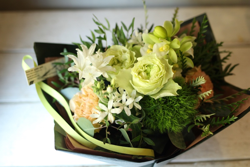 幸せの時間｜お花屋さん「フラワーオブジェ グリーンスポット」のお花