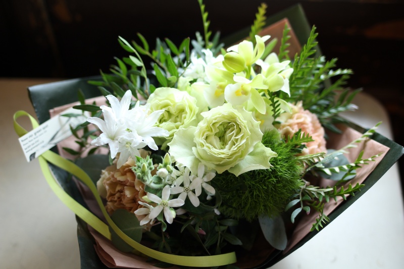 幸せの時間｜お花屋さん「フラワーオブジェ グリーンスポット」のお花