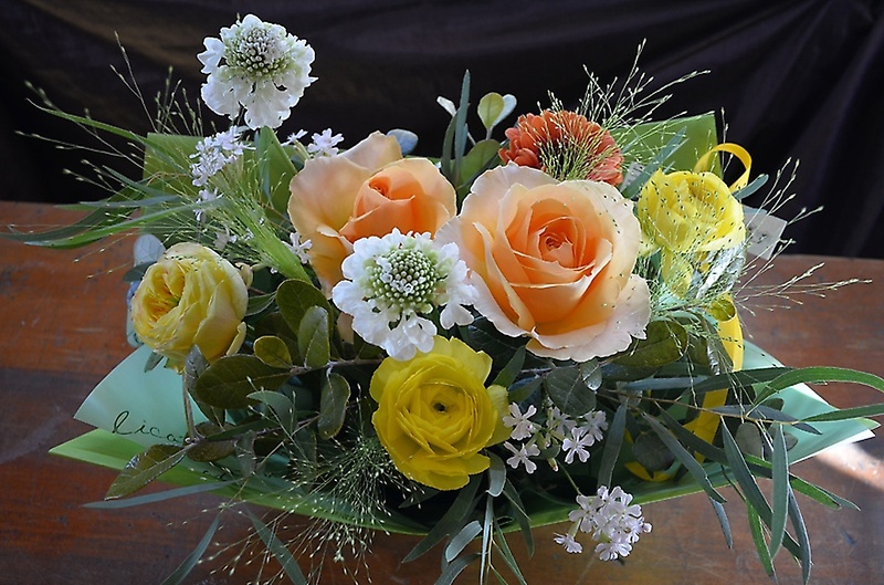 いつもありがとうのアレンジ｜お花屋さん「フラワーオブジェ グリーンスポット」のお花