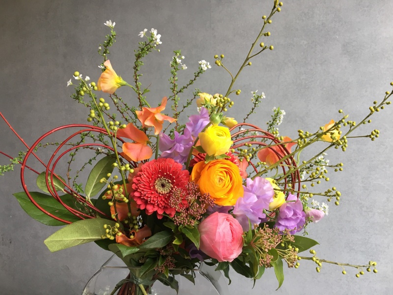 Spring Bouquet with Vasebԉue hsnv̂