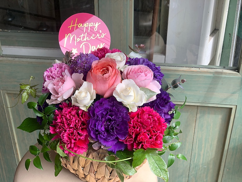 母の日ギフト「フランボワーズ・ピンク」｜お花屋さん「Ｓｐｉｃｅ」の母の日のお花