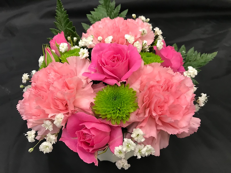 感謝の気持ちを伝えよう♪♪～ピンク～｜お花屋さん「はるみ生花店」の母の日のお花