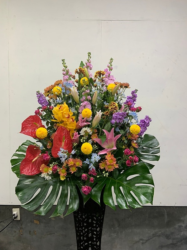 アイアンフラワースタンド　RP0406｜お花屋さん「フラワーショップ スパイラル」の母の日のお花
