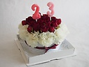 BIRTHDAY FLOWERCAKE@[YV[gP[L