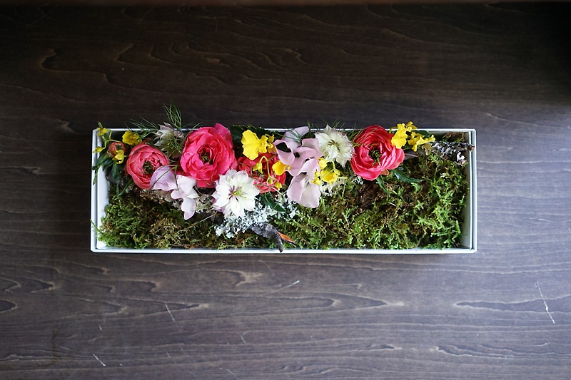 BOX　FLOWERS　type.2｜お花屋さん「ＬＩＬＡＣ ＡＶＥＮＵＥ’９１」のお花