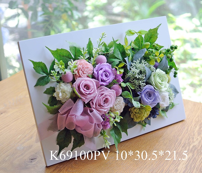 K69100PV*壁掛け・スタンド２WAY*ピンクパープル系｜お花屋さん「ＫａＬａ」のお花