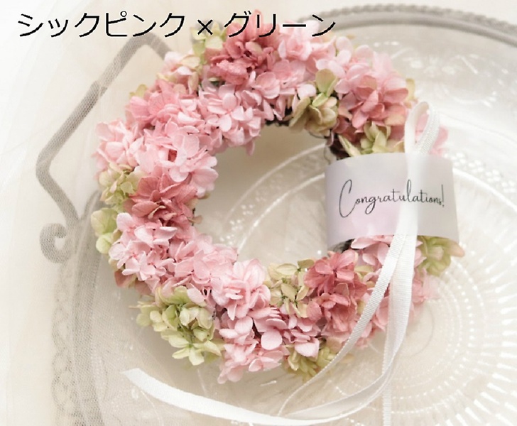 プリザーブドフラワーアジサイふわふわリース ｇｒａｃｉａ ｆｌｏｗｅｒｓ イーフローラ フラワーギフトや花の宅配 送料無料も多数