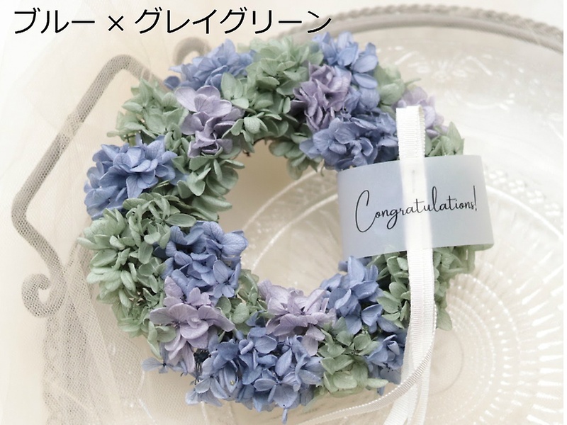 プリザーブドフラワーアジサイふわふわリース ｇｒａｃｉａ ｆｌｏｗｅｒｓ イーフローラ フラワーギフトや花の宅配 送料無料も多数