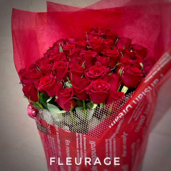 赤バラ60本 還暦祝いに豪華な贈り物 フルラージュ イーフローラ フラワーギフトや花の宅配 送料無料も多数