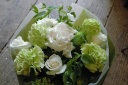 white&green bouquet