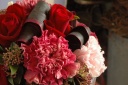 pink & red arrangement