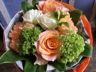 Orange&Green Bouquet