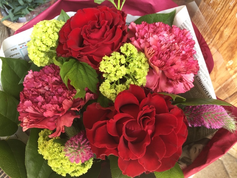Pink&Red Bouquet@Ubԉu v̓̂̕
