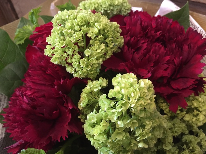 Red&Green bouquet@Ubԉu v̓̂̕