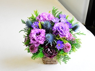 【御祝いのお花】紫記念日
